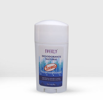 DESODORANTE NATURAL TEENS AZUL